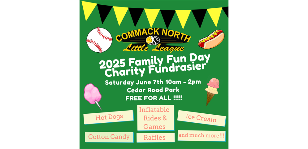 Commack North Family Fun Day is Back - June 7th 